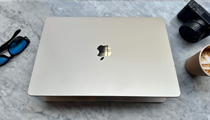 Stunning view of the 15-inch MacBook Air