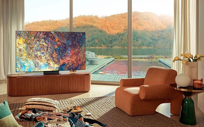 Neo QLED TV showcasing advanced Mini-LED technology