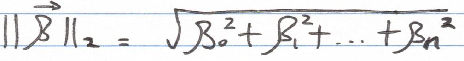 L2 norm formula representation