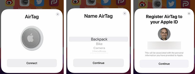 Attaching AirTags with Loops