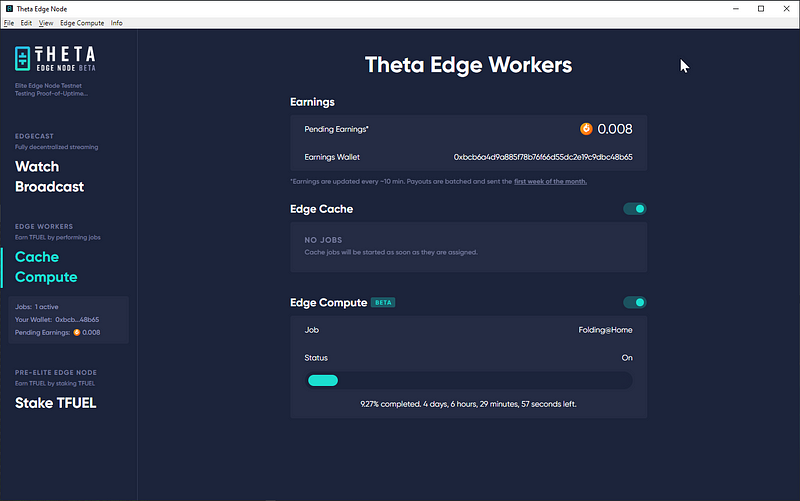 Theta Edge Node Setup on Computer