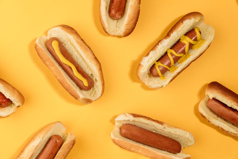 Hot dogs vs. bricks in AI classification