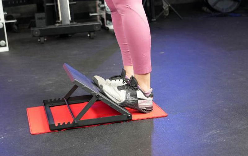 Elevated calf raises for strength and mobility