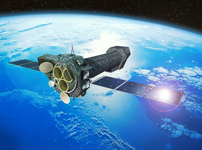 Artist's Concept of X-ray Multi-Mirror Mission