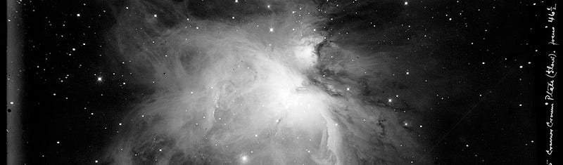 Historical view of the Great Nebula of Orion