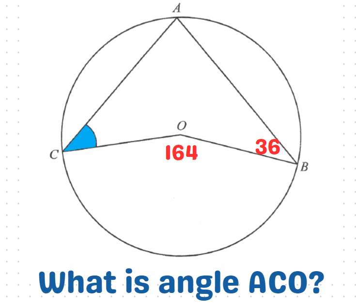 Circle Geometry Puzzle Illustration