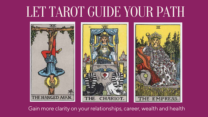 Invitation to a tarot session with Ritika Lalwani