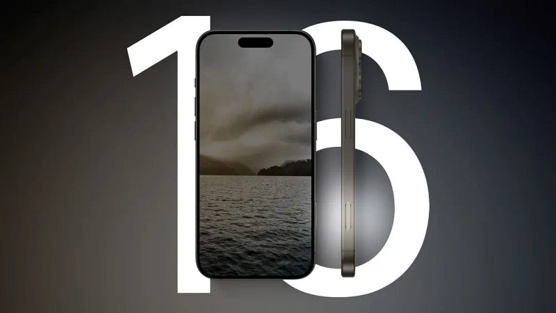 Concept image of the iPhone 16 Series