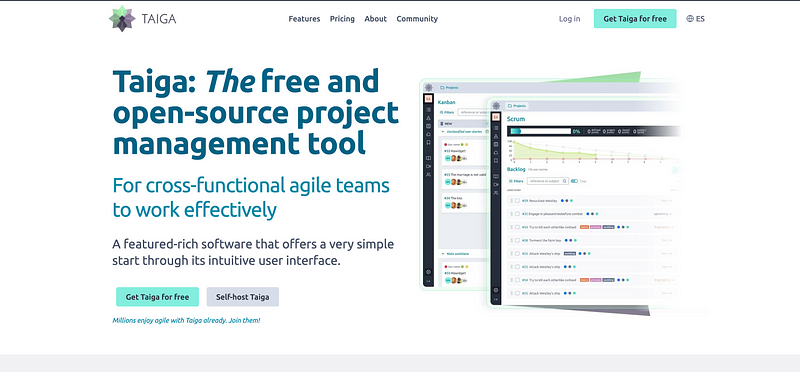 Taiga Project Management Tool