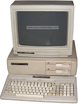 Tandy 1000 SX computer