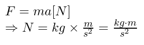 Equation for mechanical force