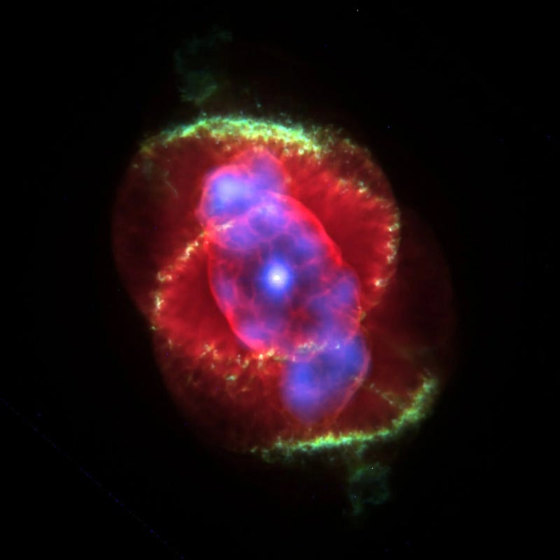 Stunning view of the Cat's Eye Nebula