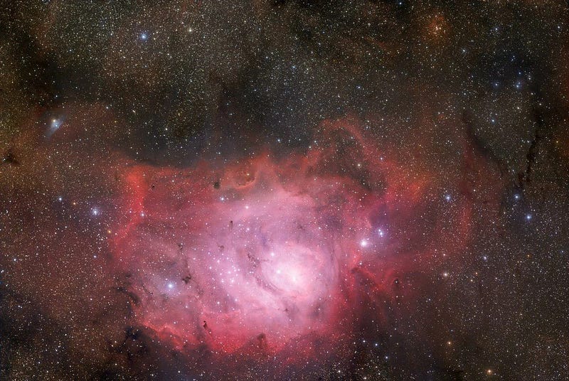 The Lagoon Nebula, a hub of star formation