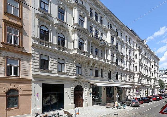 Freud's residence in Vienna, Austria