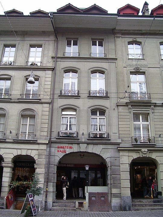 Albert Einstein's house in Bern, Switzerland