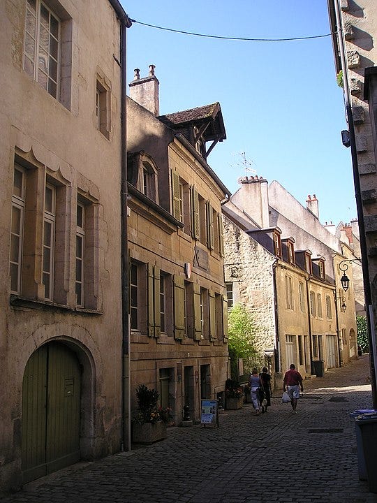 Birthplace of Louis Pasteur in Dole, France