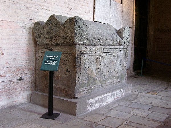 The Sarcophagus of Empress Irene