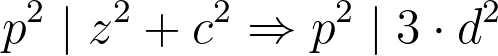 Contradiction arising from prime divisibility