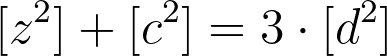 Equation in modulo terms