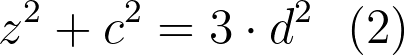 Isolated equation representation