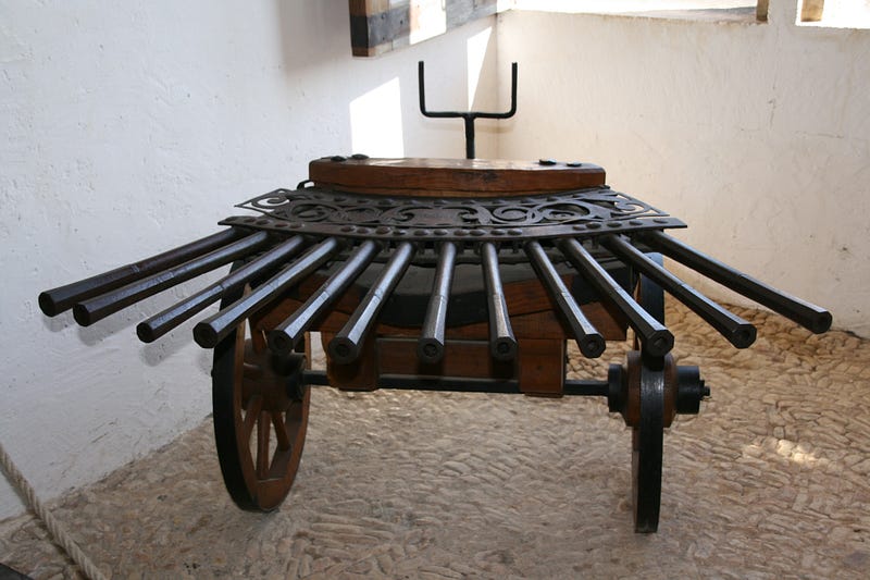 Model of Da Vinci's Organ Gun