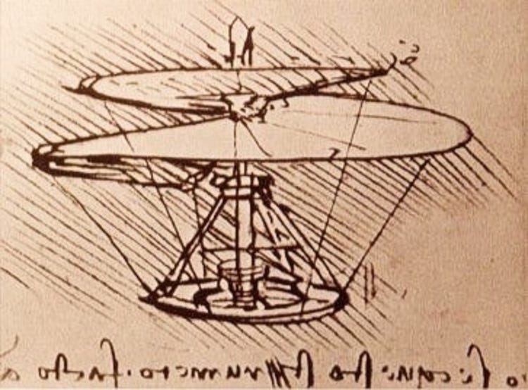 Conceptual image of the Aerial Screw