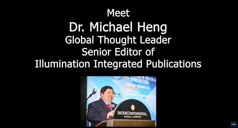 Dr. Michael Heng, a prominent figure in writing and editing