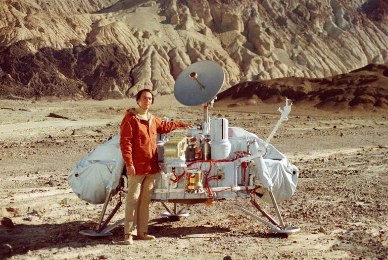 Carl Sagan and the Viking missions