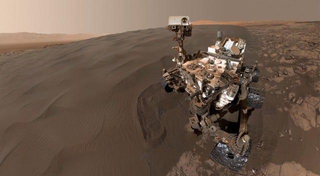 Curiosity rover's contributions to Martian science